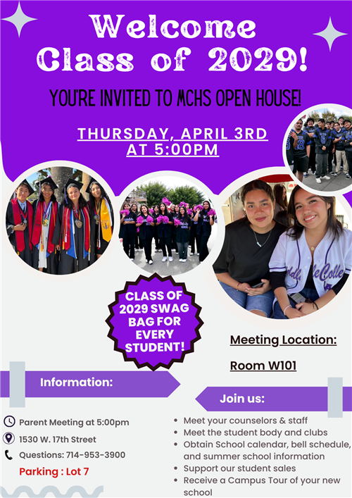  Incoming 9th Grade Meeting